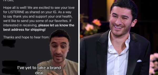 leo love is blind seven brand deal