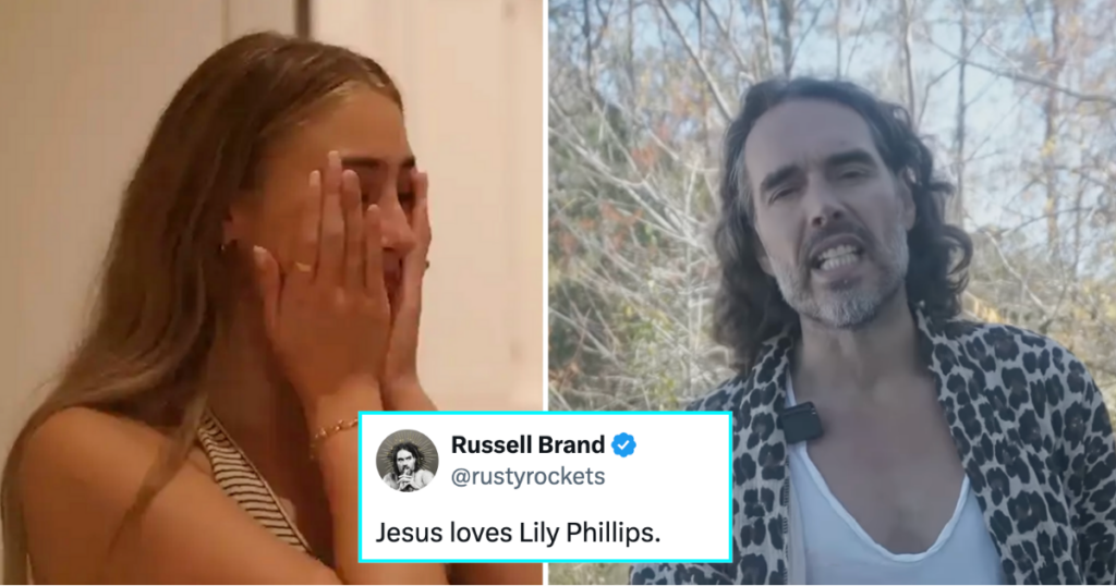 Russell Brand Lily Phillips