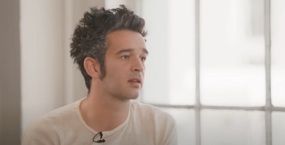 Matty Healy raw milk