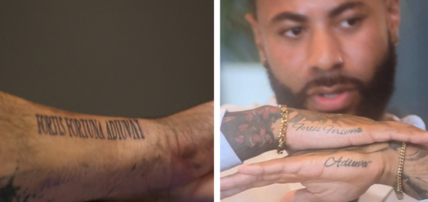 The Ultimatum Nick J.R. tattoo