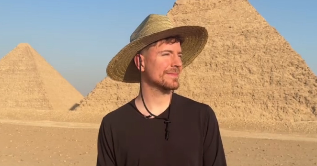 MrBeast pyramids