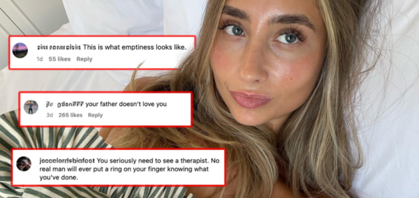 Lily Phillips Instagram comments