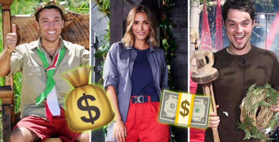 I'm A Celeb finalists net worths
