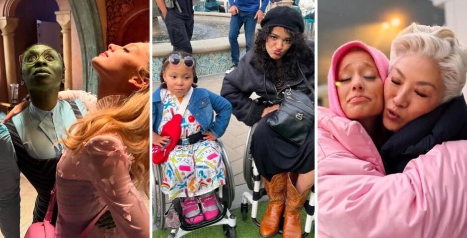 Wicked behind the scenes pics