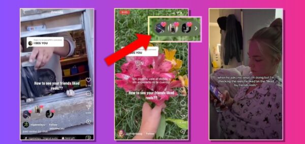 instagram reels liked by friends feed update