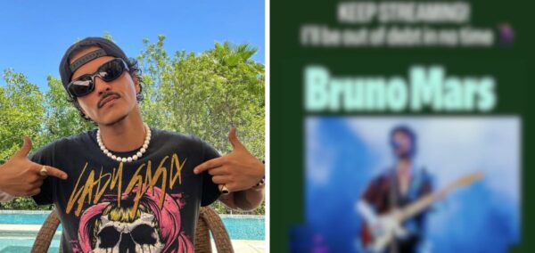 bruno mars response debt
