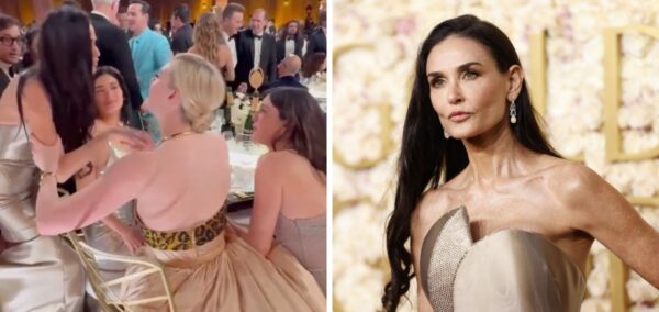 demi moore kylie jenner golden globes