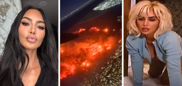 kim kardashian la fires los angeles wildfires skims
