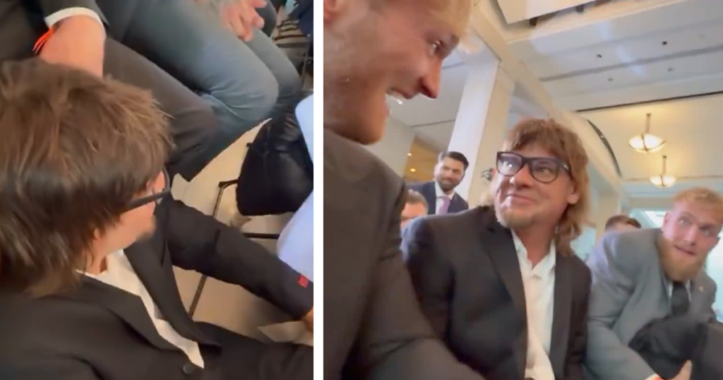 Theo Von Logan Paul inauguration
