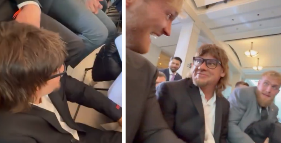 Theo Von Logan Paul inauguration