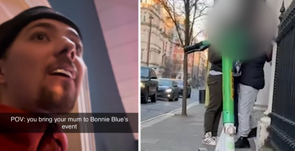 Bonnie Blue mum son