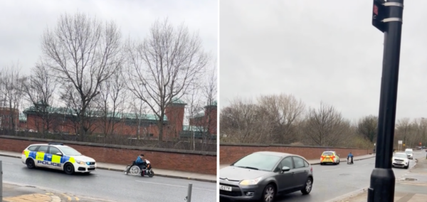 Sheffield police chase TikTok