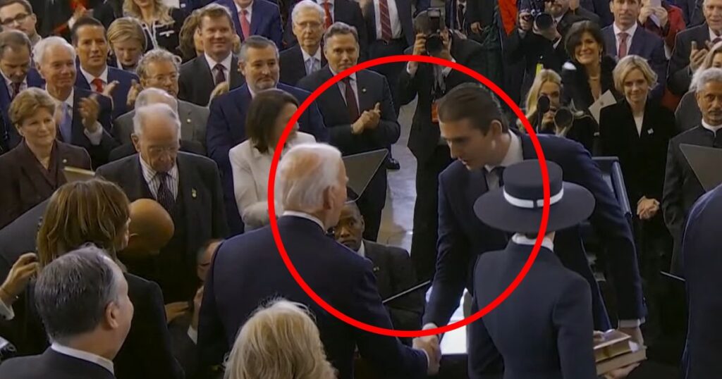 Barron Trump Joe Biden