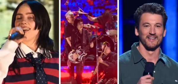 la fires los angeles fire relief fireaid celebrities nirvana billie eilish miles teller