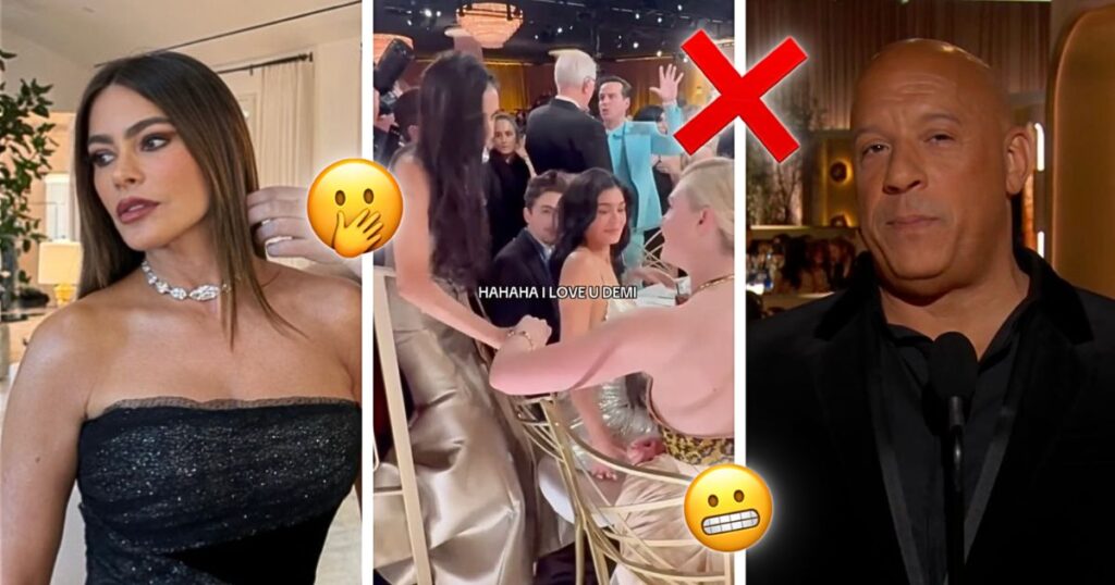 Golden Globes drama 2025