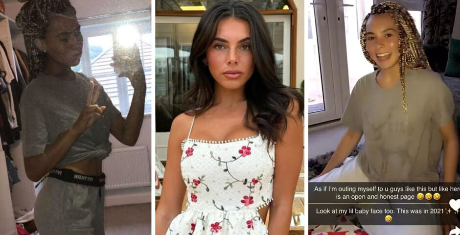 Paige Thorne from Love Island posts hair pictures on Snapchat