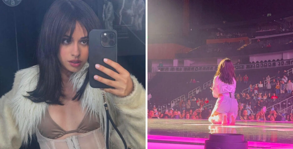 Camila Cabello empty arena
