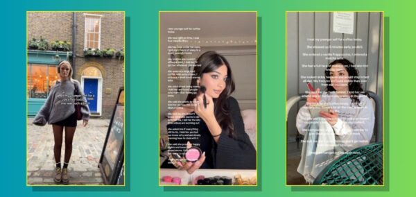 tiktok younger self coffee trend explained