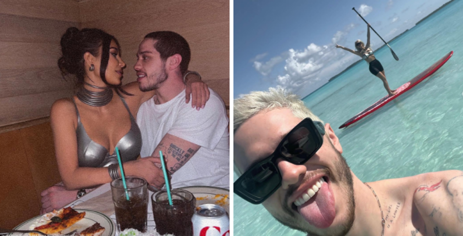 Kim Kardashian and Pete Davidson