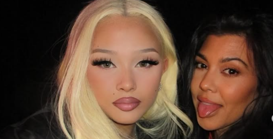 Kourtney Kardashian and Alabama Barker