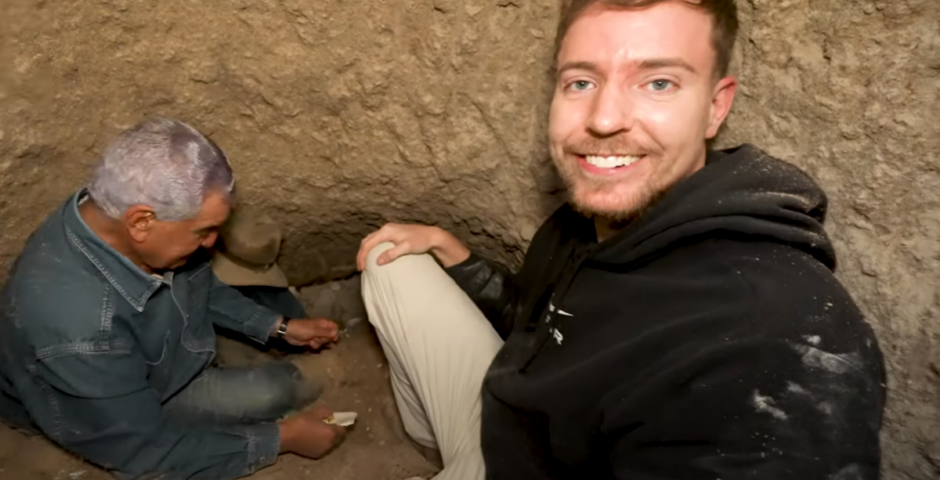 MrBeast pyramids of Egypt