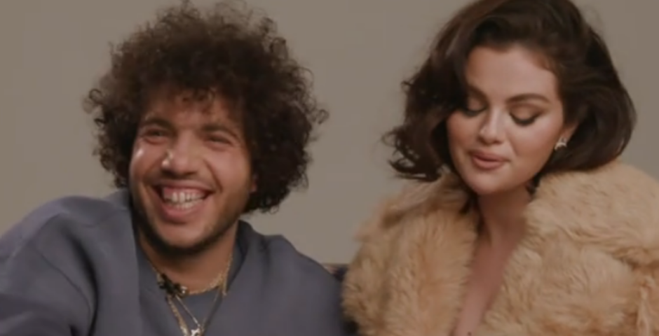 showering Benny Blanco Selena Gomez