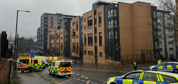 Sheffield police cordon