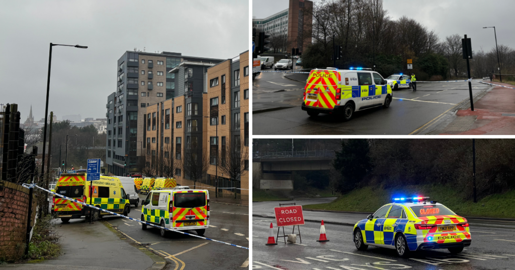Sheffield armed standoff
