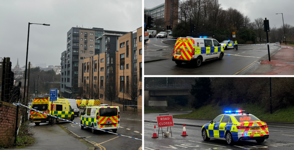 Sheffield armed standoff