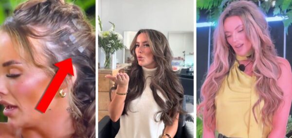 harriett's hair extensions love island all stars