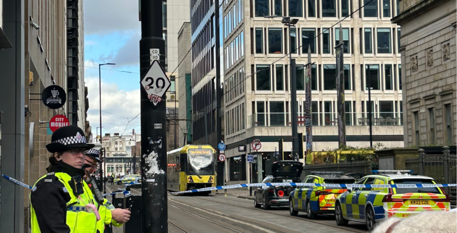 Manchester tram crash