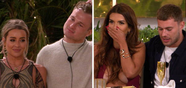 Chuggs and Tina on Love Island All Stars