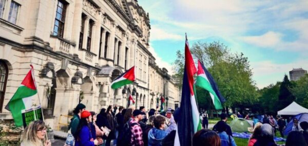 russell group unis uk universities pro-palestine protests encampments cardiff university