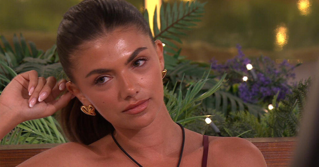 Samie crying on Love Island All Stars
