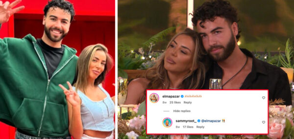 Elma and Sammy before Love Island All Stars