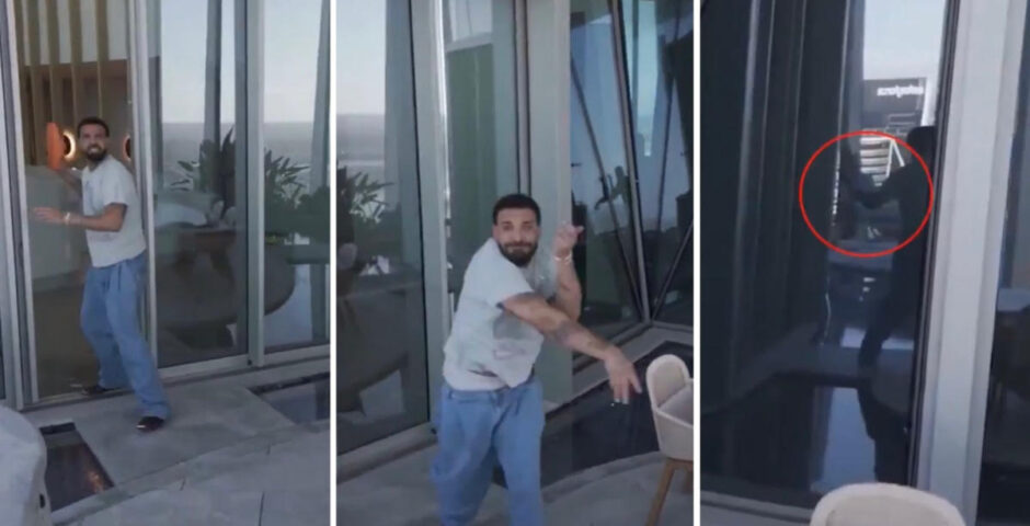 Drake drone staged