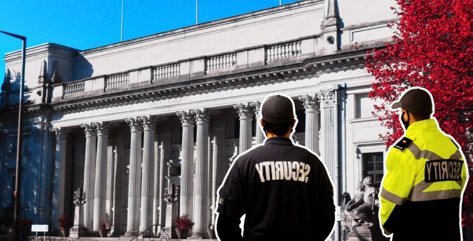 Cardiff University security
