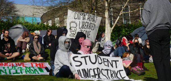 Glasgow University encampment