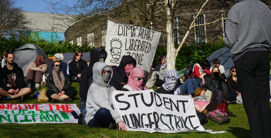 Glasgow University encampment