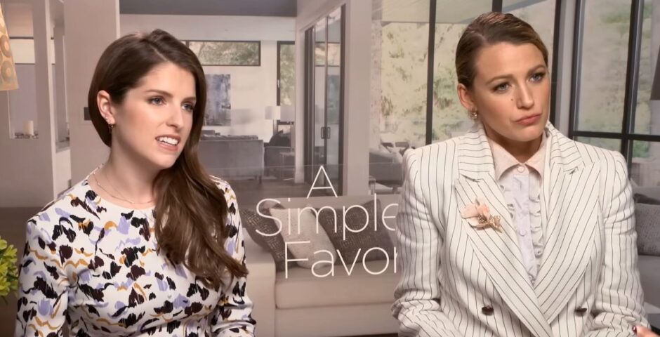 a simple favour favor another simple favour favor blake lively anna kendrick feud beef timeline
