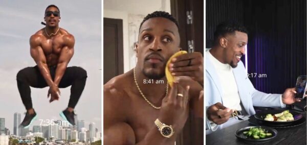 fitness influencer ashton hall daily morning routine