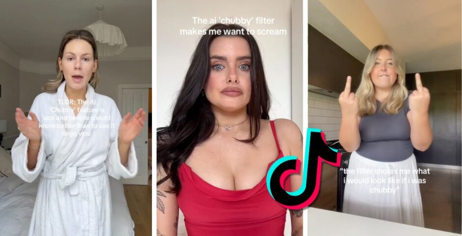tiktok ai chubby filter