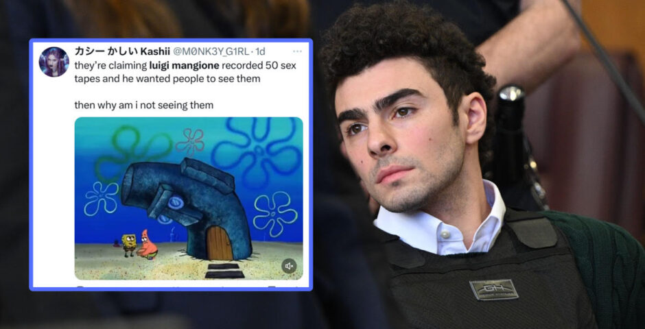 Luigi Mangione sex tape memes