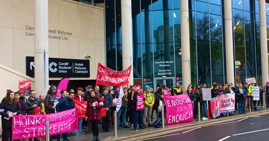 Cardiff University strike boycott