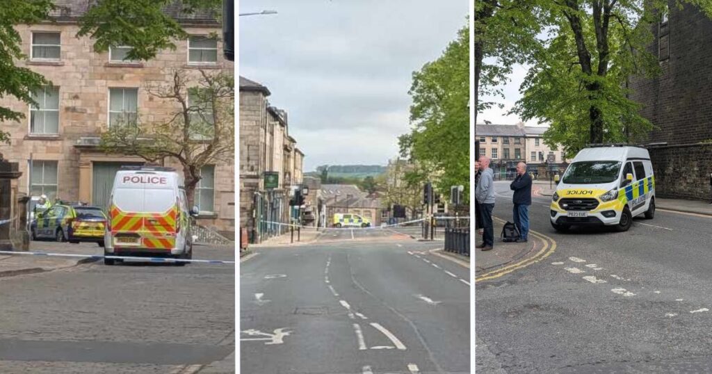 Lancaster city centre explosion