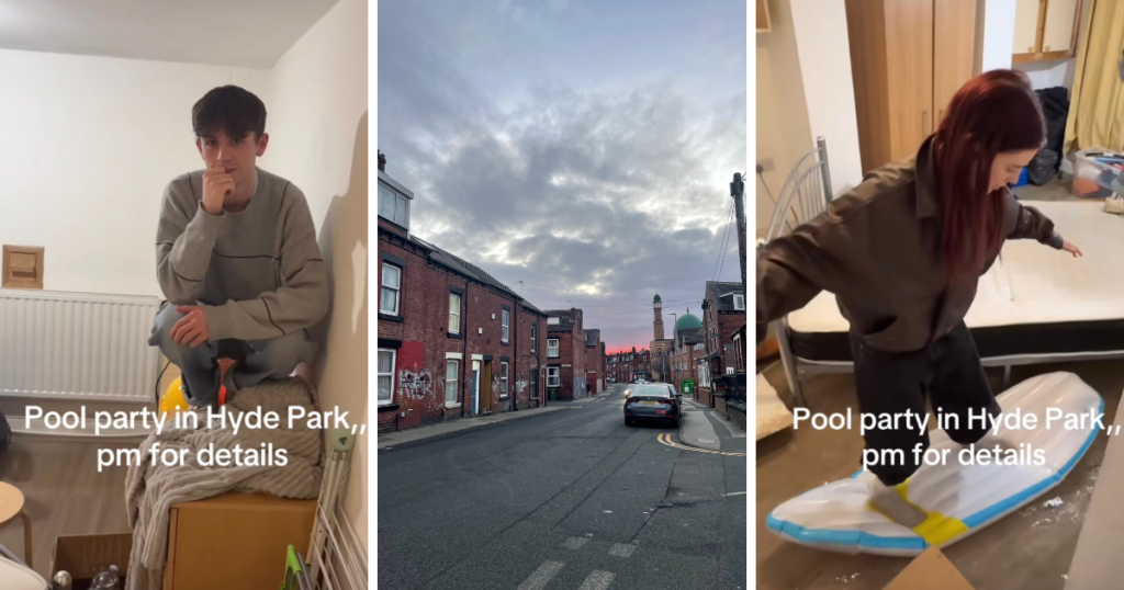 Leeds pool party