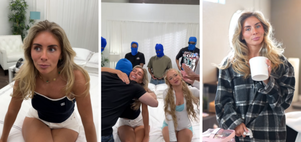 OnlyFans Bonnie Blue BTS livestream