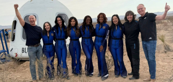 Blue Origin space flight conspiracy theory