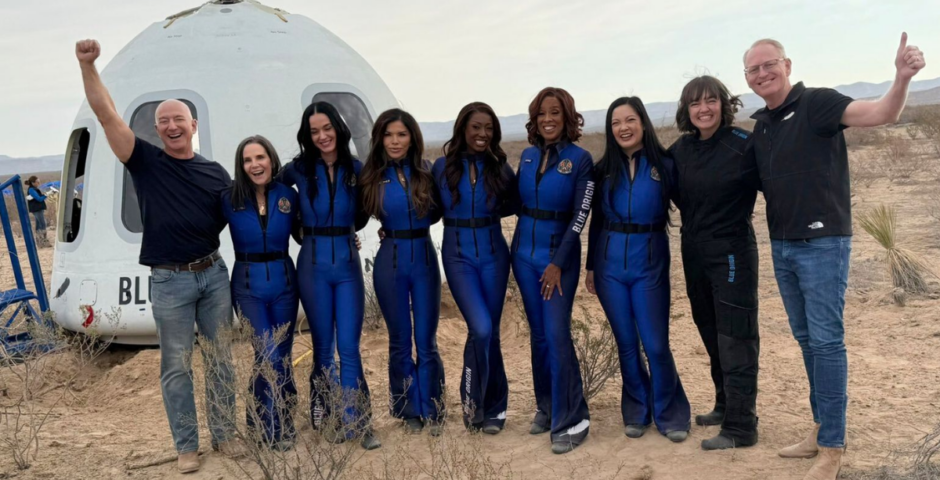 Blue Origin space flight conspiracy theory