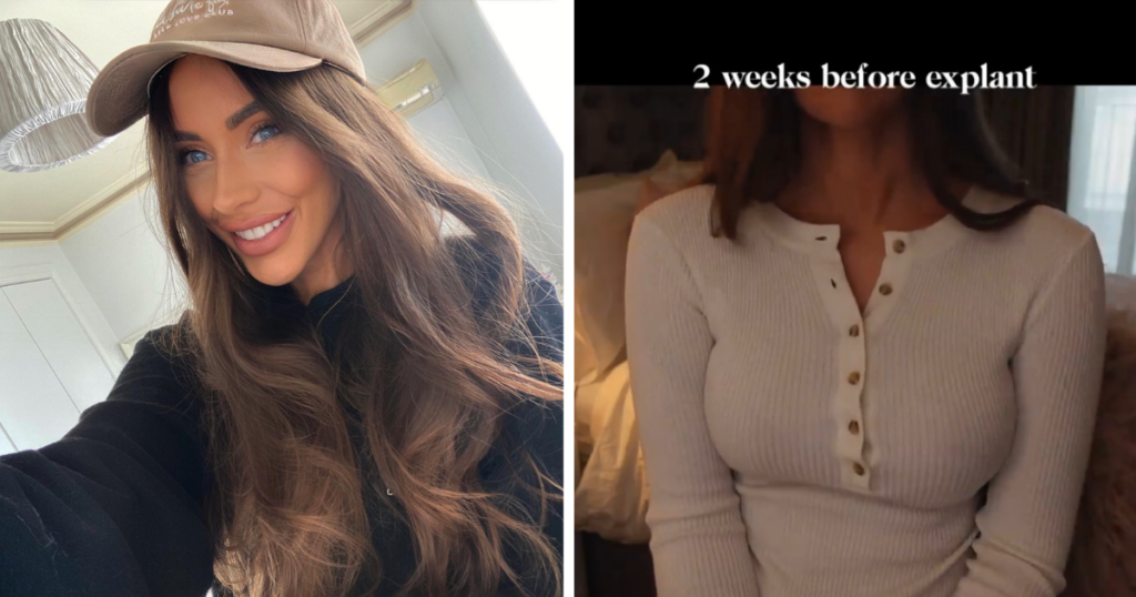 Influencer Danielle Mansutti is suing her doctor over boob job